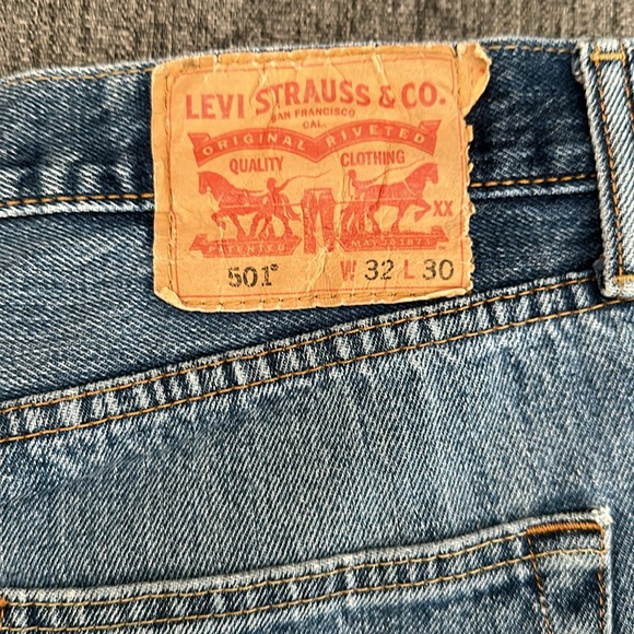 LEVIS vintage jeans 32x30 blank red tag - Picture 4 of 9